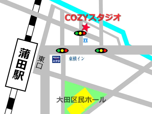 大田区 蒲田 貸しスタジオ レンタルスペース